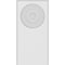 Ekena Millwork Standard Foster Bullseye Plinth Block With Rounded Edge, 4 1/2"W x 9"H x 3/4"P PBP045X090X075FOS04 - alternate 2